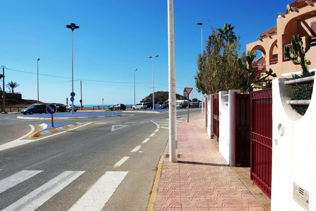 Precioso Duplex Con Piscina, En 1ª Linea De Playa Villa Puerto de Mazarron Exterior photo